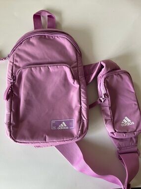 adidas Lavender Pink Crossbody Sling Bag